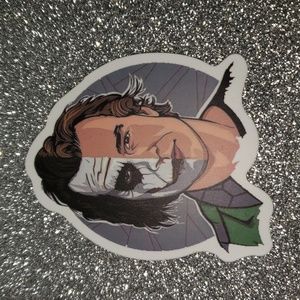 DC COMICS Batman Joker Waterproof Sticker Ledger